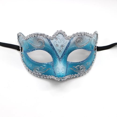 Seglory Venezianische Maskerade Maske, Augenmaske Damen Herren für Halloween Abendkleid Tanzball Party Karneval Maskenball Fasching Verkleidun Gesicht Kostüm von Seglory