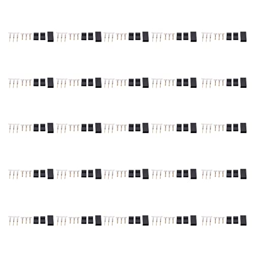 50 Sets Servo -Stecker Männlicher weiblicher Stecker Crimp Pin Kit Anschlussanschluss Set hochwertiges ABS -Messinggold für RC -Flugzeugmodelle elektronische Geräte 50 Sets Servo -Stecker Männlicher weiblicher Stecker Crimp Pin Kit Anschlussanschluss Set hochwertiges ABS -Messinggold für RC -Flugzeugmodelle elektronische Geräte von Segrehy