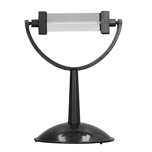 Optisches Glas dreieckiges Prisma mit Stand 360 -Grad Rotation Fotofotografie Physik Licht Spektrum Unterrichtswerkzeug L. von Segrehy