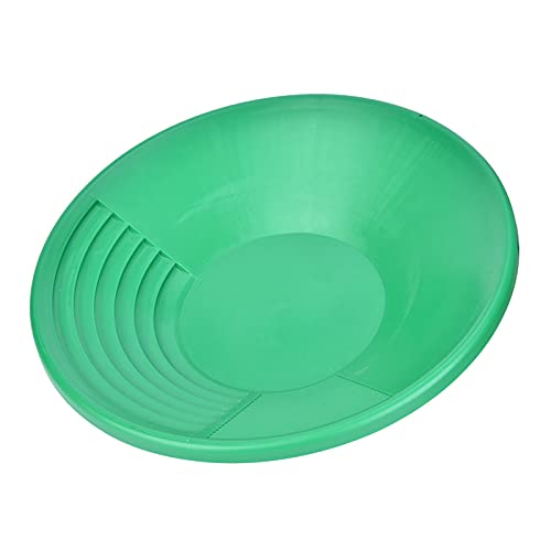 Segrehy Goldwäsche, Proof Plastic Mining Pan für Anfänger, leicht und tragbar Segrehy Goldwäsche, Proof Plastic Mining Pan für Anfänger, leicht und tragbar von Segrehy