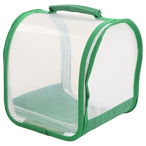 Segrehy Insektenbeobachtungskäfig 360 Grad voll transparent tragbares Faltungs -Insektennetzkäfig zum Anheben Kleiner Insekten Schmetterlinge PVC Polyester 20x20x22,5 cm von Segrehy