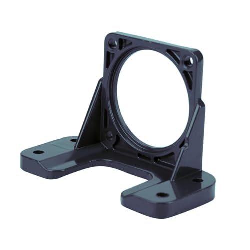 Segrehy Motorhalterungsunterstützung, Feste Basis, hohe Härte, Schwarze Aluminium-Hilfshalterung für Industriemaschinen und Heimwerkerprojekte, 5 Größen, Dunkelblau (60 * 60) von Segrehy