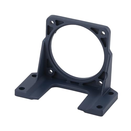 Segrehy Motorhalterungsunterstützung, Feste Basis, hohe Härte, Schwarze Aluminium-Hilfshalterung für Industriemaschinen und Heimwerkerprojekte, 5 Größen, Dunkelblau (90 * 90) von Segrehy