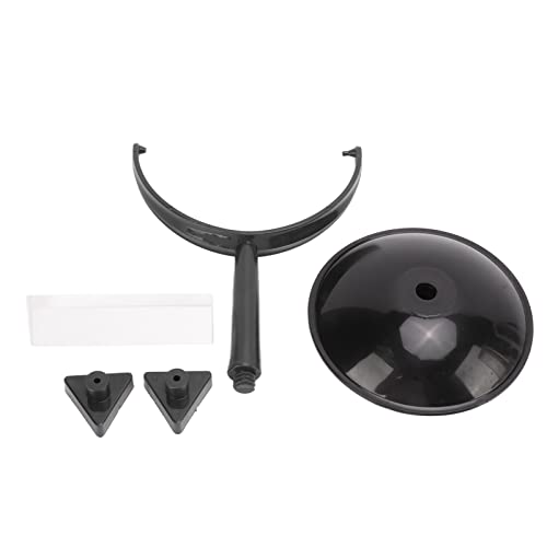 Segrehy Optical Glas TRANGULUL Prism 80 mm hoher Transparenz -Lichtrefraktionsinstrument für Physikfotografie und Wissenschaftsexperimente von Segrehy