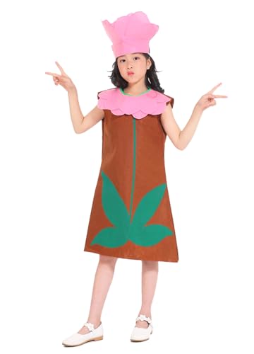 Segreto Unisex Blume Kostüme Natur Anzüge Rollenspiel Outfits für Kostümfest Halloween Karnevalskostüme Verkleidung von Segreto