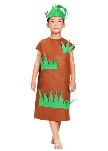 Segreto Unisex Gras Kostüme Natur Anzüge Rollenspiel Outfits für Kostümfest Halloween Karnevalskostüme Verkleidung von Segreto