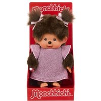 Monchhichi 20cm Glitter Dress Pink Girl von Sekiguchi Europe B.V.