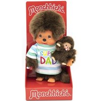 Monchhichi 20cm Super Dad + Baby von Sekiguchi Europe B.V.
