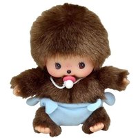 Bebichhichi Plüschfigur Junge mit Windel blau/braun 15cm Bebichhichi Plüschfigur Junge mit Windel blau/braun 15cm von Sekiguchi