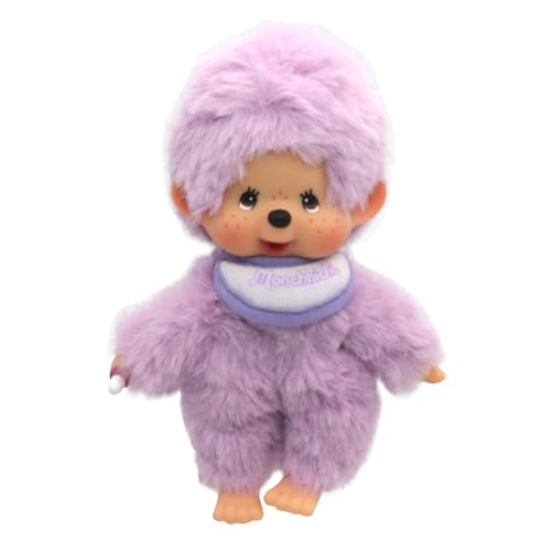 Junge Lila | 13 cm | Monchhichi Color Puppe | mit lilafarbenem Lätzchen Junge Lila | 13 cm | Monchhichi Color Puppe | mit lilafarbenem Lätzchen von Sekiguchi
