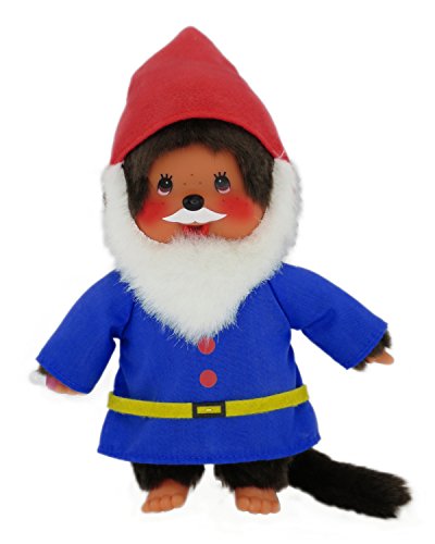 Sekiguchi 242054 - Original Monchhichi Junge Waldzwerg, Plüschtier mit Kostüm, Bart und Zwergenmütze, ca. 20 cm großes Kuscheltier aus braunem Plüsch Sekiguchi 242054 - Original Monchhichi Junge Waldzwerg, Plüschtier mit Kostüm, Bart und Zwergenmütze, ca. 20 cm großes Kuscheltier aus braunem Plüsch von Sekiguchi