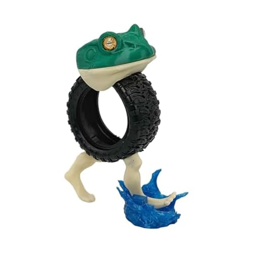 3D Italian Brainrot Tung Tung Tung Sahur Action Figures, Tralalero Tralala Shark Meme Figure Desk Decor, Games Toys Cake Topper Mini Figures Set Action Figures PVC Toys Dolls-Frog 3D Italian Brainrot Tung Tung Tung Sahur Action Figures, Tralalero Tralala Shark Meme Figure Desk Decor, Games Toys Cake Topper Mini Figures Set Action Figures PVC Toys Dolls-Frog von Seksui