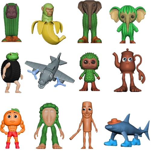 Italian Brainrot Action Figures Set, Tung Tung Tung Sahur Tralalero Tralala Shark Meme Figure Desk Decor, Games Toys Cake Topper Mini Figures Set Action Figures PVC Toys Dolls-12PCSB Italian Brainrot Action Figures Set, Tung Tung Tung Sahur Tralalero Tralala Shark Meme Figure Desk Decor, Games Toys Cake Topper Mini Figures Set Action Figures PVC Toys Dolls-12PCSB von Seksui