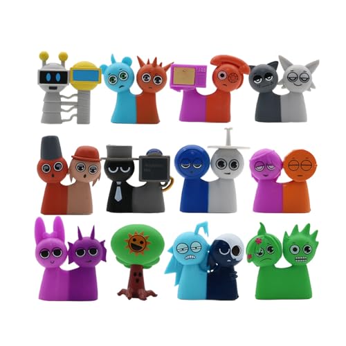 Sprunki Action Figures Set, Sprunki Horror Games Toys Cake Topper Mini Figures Set Action Figures PVC Model Character Toys Dolls for Shower Birthday Theme Party Supplies-12PCS Sprunki Action Figures Set, Sprunki Horror Games Toys Cake Topper Mini Figures Set Action Figures PVC Model Character Toys Dolls for Shower Birthday Theme Party Supplies-12PCS von Seksui