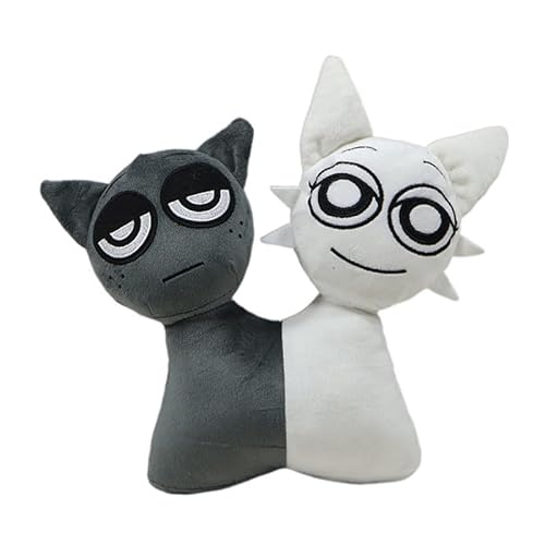 Sprunki Plushies Toy, Sprunki Plush, 2025 New Monster Horror Game Stuffed Figure Doll, Halloween Christmas Birthday Choice Gifts for Boys Girls -Black Sprunki Plushies Toy, Sprunki Plush, 2025 New Monster Horror Game Stuffed Figure Doll, Halloween Christmas Birthday Choice Gifts for Boys Girls -Black von Seksui