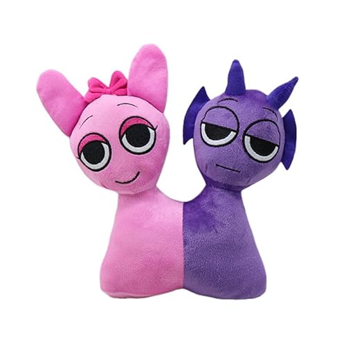 Sprunki Plushies Toy, Sprunki Plush, 2025 New Monster Horror Game Stuffed Figure Doll, Halloween Christmas Birthday Choice Gifts for Boys Girls -Pink Sprunki Plushies Toy, Sprunki Plush, 2025 New Monster Horror Game Stuffed Figure Doll, Halloween Christmas Birthday Choice Gifts for Boys Girls -Pink von Seksui