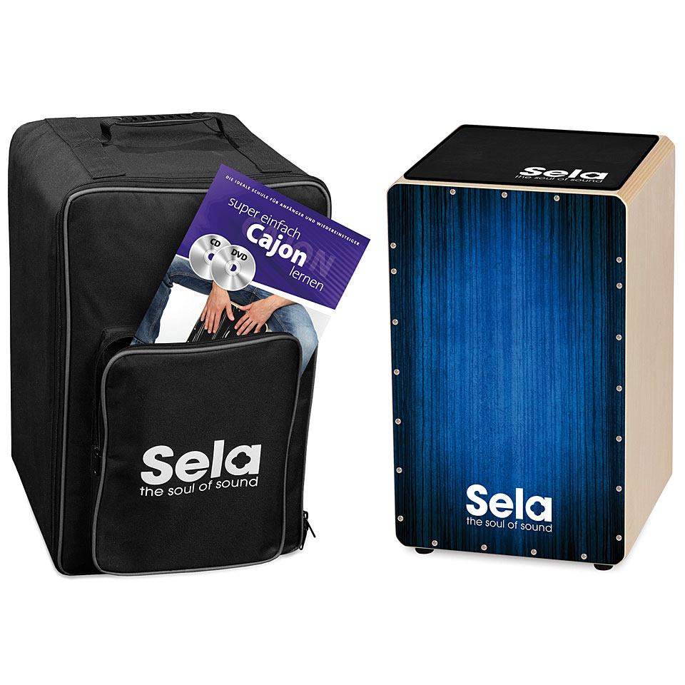 Sela Varios SE 062 Blue Cajon Bundle Cajon Sela Varios SE 062 Blue Cajon Bundle Cajon von Sela