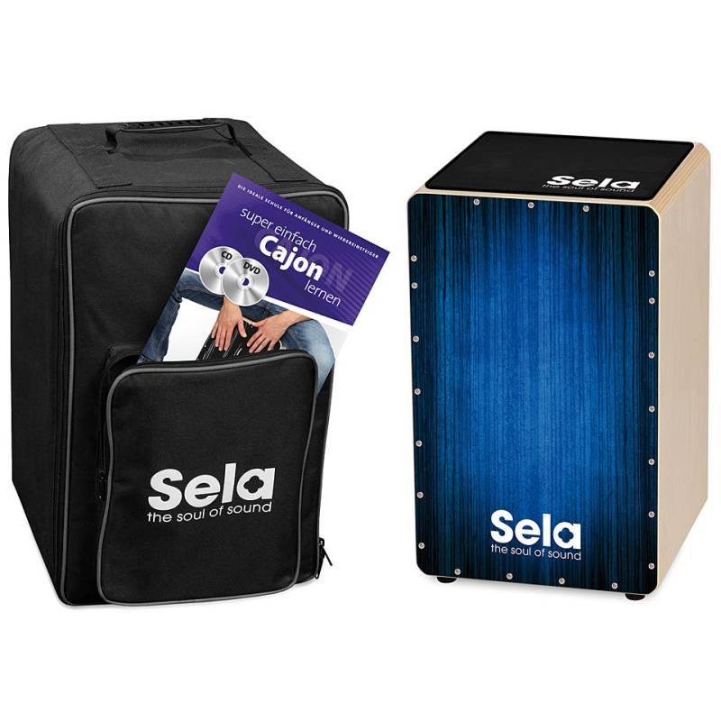 Sela Varios SE 062 Blue Cajon Bundle Cajon von Sela