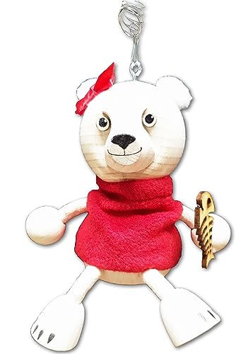 SeleXions Schwingfigur Eisbär Pullover, ca. 16cm, Holz SeleXions Schwingfigur Eisbär Pullover, ca. 16cm, Holz von SeleXions