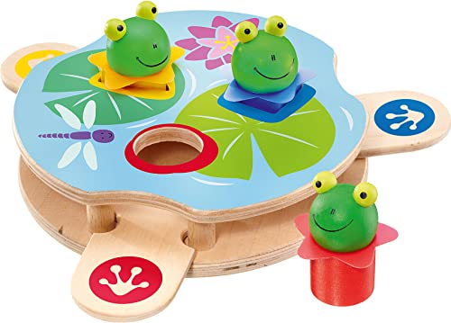 Selecta 62072 Saltino, Frosch-Katapult, Motorikspielzeug aus Holz Selecta 62072 Saltino, Frosch-Katapult, Motorikspielzeug aus Holz von Selecta
