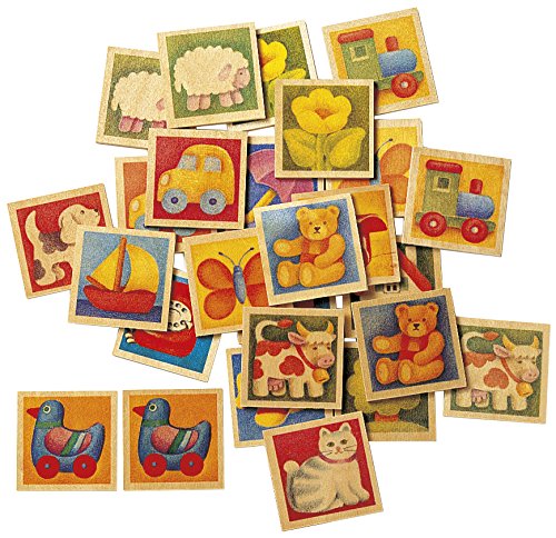Selecta 63017 Memo Kunterbunt, Kinderspielzeug von Selecta