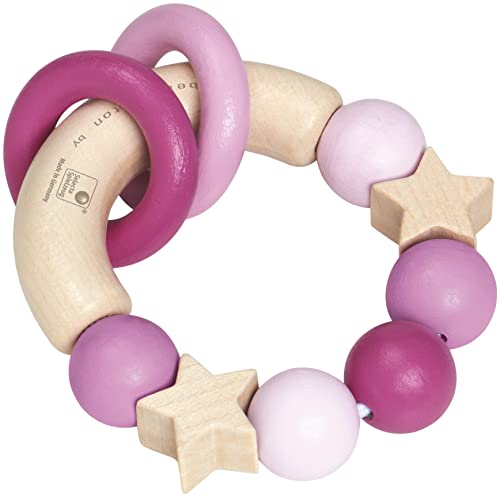 Selecta 64000 Glücksgriff, Greifling - bellybutton, rosa, 7,5 cm von Selecta