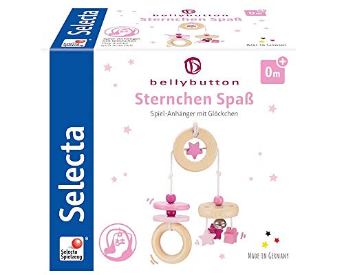 Selecta 64009 Sternchen Spaß, Minitrapez bellybutton , rosa, 15,5 cm von Selecta