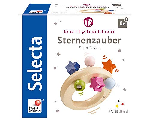 Selecta 64012 Sternenzauber, Greifling - bellybutton, 8 cm von Selecta