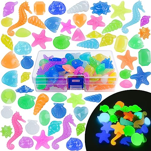 SelfTek 60 Stück Tauchspielzeug für Kinder Tauchtiere, Tauchspielzeug Wasserspielzeug Kinder Tauchjuwel Pool Spielzeug, Sommer Poolspielzeuge Schwimmbad Spielzeug Set für Mädchen Junge von SelfTek
