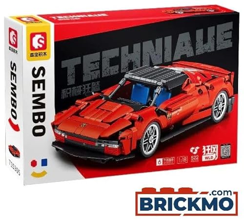 Sembo Ferrari SP4 Sports Car 715305 Sembo Ferrari SP4 Sports Car 715305 von SEMBO block
