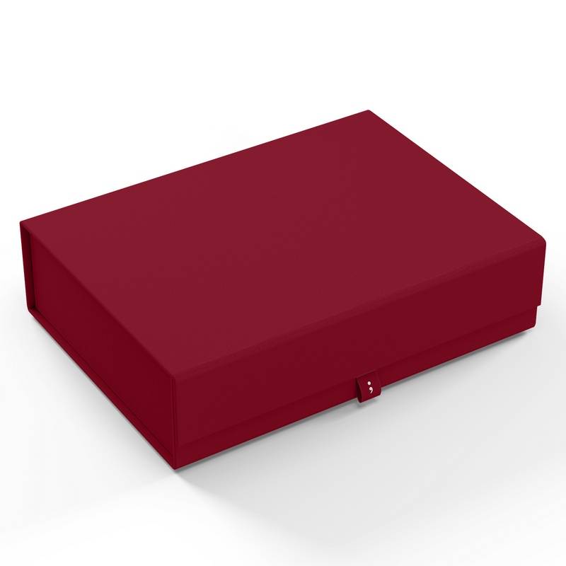 Semikolon Aufbewahrungsbox Heritage Line 4Rooms M Burgundy von Semikolon