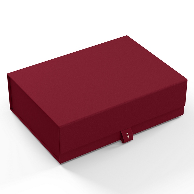 Semikolon Aufbewahrungsbox Heritage Line 4Rooms S Burgundy Semikolon Aufbewahrungsbox Heritage Line 4Rooms S Burgundy von Semikolon
