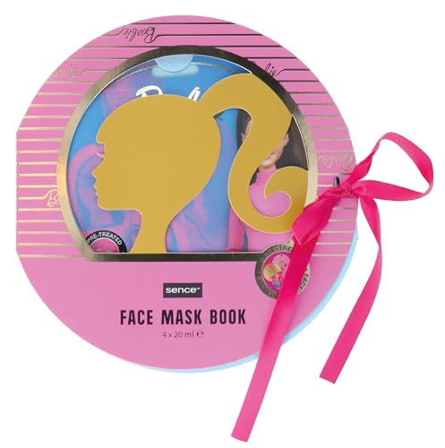 Barbie Bedruckte Tuchmasken Set, 4 verschiedene Masken in einem Set Barbie Bedruckte Tuchmasken Set, 4 verschiedene Masken in einem Set von Sence