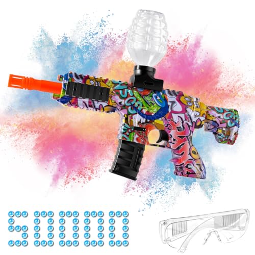 Gel Blaster, Sendowtek Gel Ball Gun mit 50000 Munitions und Schutzbrille, Gel Gun Pistole Elektrisch Wiederaufladbaren für 14+ Jahren Outdoor-Aktivitäten Gel Blaster, Sendowtek Gel Ball Gun mit 50000 Munitions und Schutzbrille, Gel Gun Pistole Elektrisch Wiederaufladbaren für 14+ Jahren Outdoor-Aktivitäten von Sendowtek