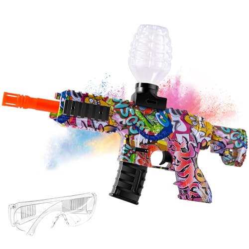 Sendowtek Gel Blaster Gun 50000 Munitions, Gel Ball Blaster Elektrischer Wiederaufladbaren, Giocattolo Pistole mit Schutzbrille für Outdoor Aktivitäten 14+ Jahren von Sendowtek
