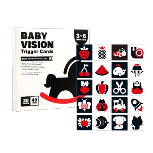 Schwarz-Weiß Spielzeug Baby, Kontrastkarten Baby, Sensorik Spielzeug Baby Schwarz Weiß, Baby Schwarz Weiß Karten, Kontrastkarten Baby Schwarz Weiß Schwarz-Weiß Spielzeug Baby, Kontrastkarten Baby, Sensorik Spielzeug Baby Schwarz Weiß, Baby Schwarz Weiß Karten, Kontrastkarten Baby Schwarz Weiß von Senermter