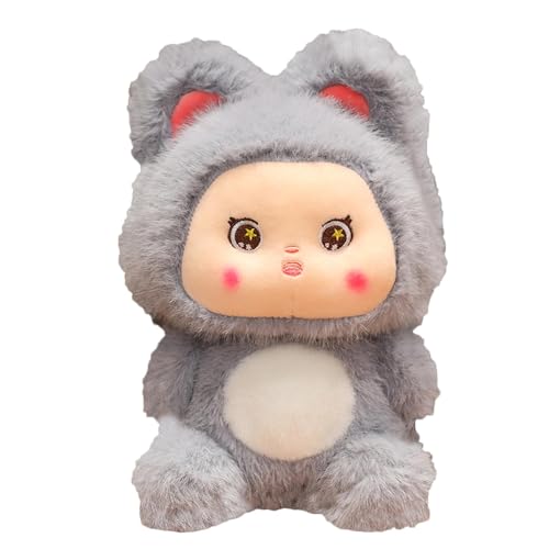 Senermter Animal Plüschspielzeug, ausgestopfte Hasenpuppe, Weichgefüllte Spielsachen, Entzückende Hasenpuppen, interessante Tierfiguren für Studio, Schlafzimmer, Lernen, Wohnzimmer von Senermter