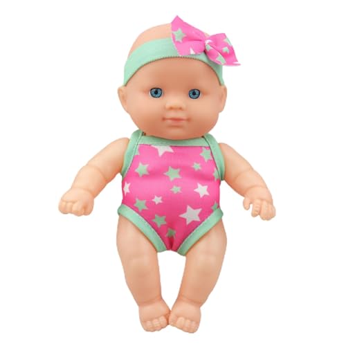 Senermter Baby-Reborn-Puppen, Ganzkörper-Neugeborenenpuppen, weiche echte Babypuppe, Elastische Neugeborene Babypuppe, echte lebensechte Reborn-Puppe für Weihnachten und Kindertag Senermter Baby-Reborn-Puppen, Ganzkörper-Neugeborenenpuppen, weiche echte Babypuppe, Elastische Neugeborene Babypuppe, echte lebensechte Reborn-Puppe für Weihnachten und Kindertag von Senermter