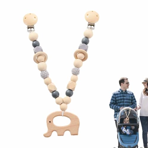 Senermter Kinderwagenspielzeug, Kinderwagen -Anhängerspielzeug - Sensorisches Kinderwagen -Spielzeugholzkette Charm,Kinderwagenscharm Dekoration für Einkäufe im Freien, Reisen und Gehen Senermter Kinderwagenspielzeug, Kinderwagen -Anhängerspielzeug - Sensorisches Kinderwagen -Spielzeugholzkette Charm,Kinderwagenscharm Dekoration für Einkäufe im Freien, Reisen und Gehen von Senermter