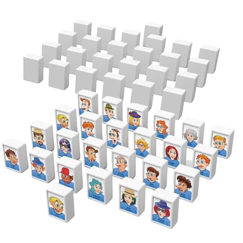 Senermter Raten Sie das Spiel für Kinder, Kinder Raten - Kleinkind logisches Denken Spielzeug,Kinderbrettspiel des Kinderbrettspiels für 2 Spieler, 3+ Jahre alte Mädchen von Senermter
