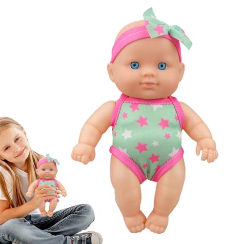 Senermter Realistische Babypuppe - Ganzkörper-Neugeborenenpuppen, weiche echte Babypuppe,Elastische Neugeborene Babypuppe, echte lebensechte Reborn-Puppe für Weihnachten und Kindertag Senermter Realistische Babypuppe - Ganzkörper-Neugeborenenpuppen, weiche echte Babypuppe,Elastische Neugeborene Babypuppe, echte lebensechte Reborn-Puppe für Weihnachten und Kindertag von Senermter