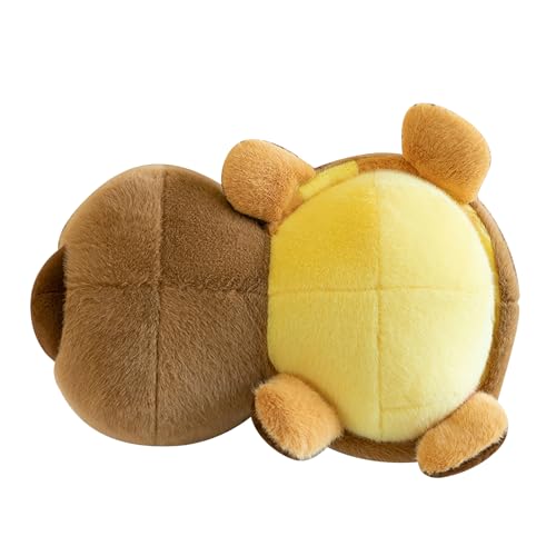 Senermter Reversible Stofftier, Capybara Stoffed Animal | Capybara Plüschspielzeug Mehrzweck reversibler Plüsch,Lustige Tierdekoration Kissen Wohnkanäle für Wohnzimmer Schlafzimmer von Senermter
