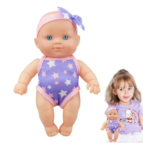 Senermter Wiedergeborene Puppen,Ganzkörper-Neugeborenenpuppen, weiche echte Babypuppe | Elastische Neugeborene Babypuppe, echte lebensechte Reborn-Puppe für Weihnachten und Kindertag Senermter Wiedergeborene Puppen,Ganzkörper-Neugeborenenpuppen, weiche echte Babypuppe | Elastische Neugeborene Babypuppe, echte lebensechte Reborn-Puppe für Weihnachten und Kindertag von Senermter