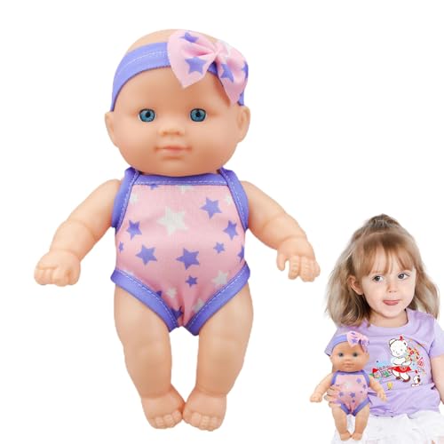 Senermter Wiedergeborenes Baby - Ganzkörper-Neugeborenenpuppen, weiche echte Babypuppe,Elastische Neugeborene Babypuppe, echte lebensechte Reborn-Puppe für Weihnachten und Kindertag Senermter Wiedergeborenes Baby - Ganzkörper-Neugeborenenpuppen, weiche echte Babypuppe,Elastische Neugeborene Babypuppe, echte lebensechte Reborn-Puppe für Weihnachten und Kindertag von Senermter