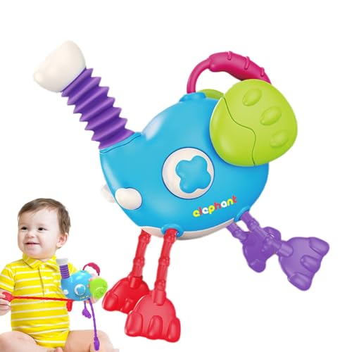 Senermter Ziehen Sie Stringspielzeug, Elephant Pull Toy | Buntes Reisen ziehen Stringspielzeug,Lustige Vorschule Bildungsaktivität, Kinderreisespiele für, Mädchen von Senermter