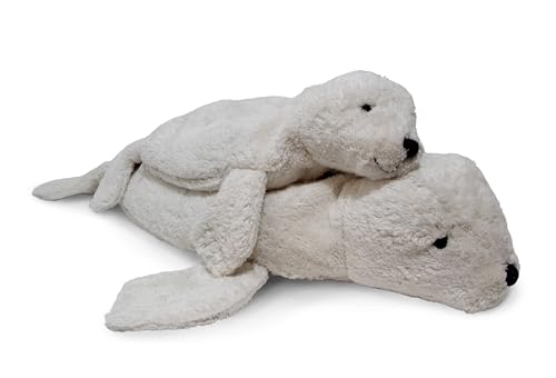 SENGER Tierpuppen Kuscheltier weiße Robbe, groß SENGER Tierpuppen Kuscheltier weiße Robbe, groß von Senger Naturwelt