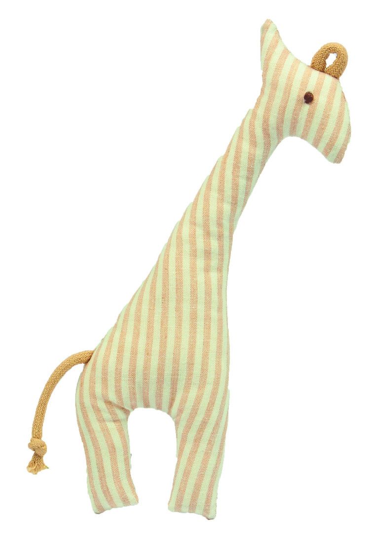 Senger Bio Spieltier Giraffe 19 cm, Baumwolle (kbA). von Senger Naturwelt