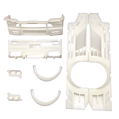 Senmubery für WPL D12 1/10 RC Auto Upgrade Teile RC Auto Body Armor Surrounded Kits Dekorations Abdeckung Zubeh？R von Senmubery