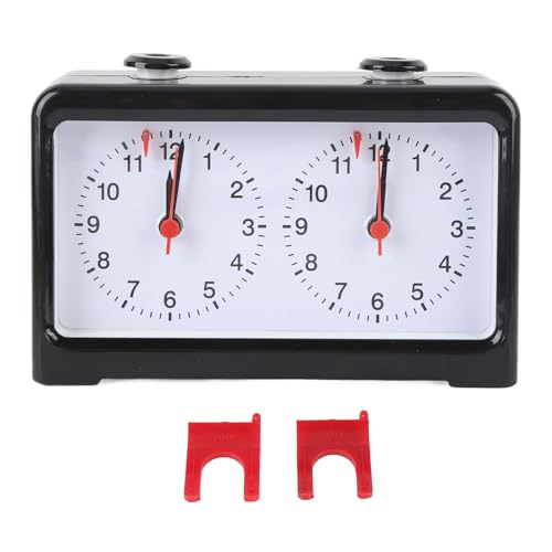 Mechanische Schachuhr Elegant Look Stabile Basis hoher Genauigkeit Stille Analog Schachuhr für Schachwettbewerbe Mechanische Schachuhr Elegant Look Stabile Basis hoher Genauigkeit Stille Analog Schachuhr für Schachwettbewerbe von Senrusa