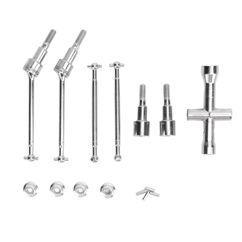 RC -Autoantriebswelle Set 6312 bürstenloser Metall Vorderradantriebsachse Ersatz für SCY 16101pro 16210pro RC -Autoantriebswelle Set 6312 bürstenloser Metall Vorderradantriebsachse Ersatz für SCY 16101pro 16210pro von Senrusa